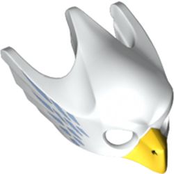 LEGO PART 12549pr0003 Mask Bird (Eagle) with Yellow Beak and Medium ...