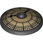 Dish 4 x 4 Inverted [Radar] with Town Hall Clock Face Print