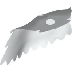Neckwear Cape, Serrated Edges