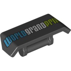 Spoiler 2 x 4 with Handle and 'WORLD GRAND PRIX' Print