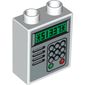 Duplo Brick 1 x 2 x 2 with Key Pad and '51337' Display Print