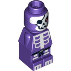 Microfig Skeleton General Print