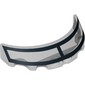 Windscreen 3 x 6 x 1 Curved with Black Window Outline Print