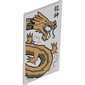 Glass for Window 1 x 4 x 6 with Dragon Head Print