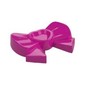 Headwear Accessory Bow with Heart, Long Ribbon and Pin