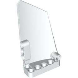 LEGO part LEFT PANEL 5X11 in White (6023994|64392)