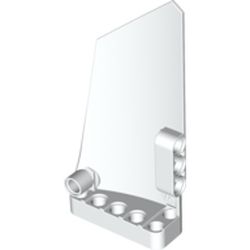 LEGO part RIGHT PANEL 5X11 in White (6023996|64682)