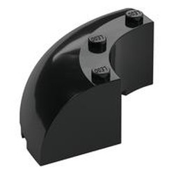 Brick Round Corner 6 x 6 x 2