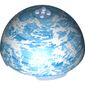 Dome Hemisphere 11 x 11 with 2 x 2 Studs on Top and Endor Blue / White Planet Print [75010]