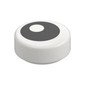 Tile Round 1 x 1 with Offset Black Eye Print