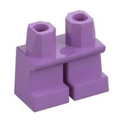 LEGO part  MINI LEG in Medium Lavender