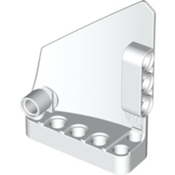 LEGO part  RIGHT PANEL 5X7 in White