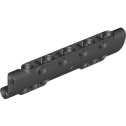 Technic Panel Curved 11 x 3 with 10 Pin Holes through Panel Surface