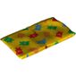 Duplo Sleeping Bag with Red, Orange, Green, and Blue Teddy Bears Print
