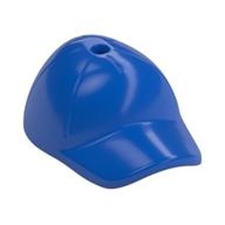 Hat / Cap Short Curved Bill with Seams and Hole on Top