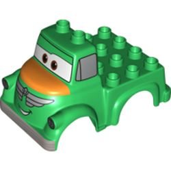 Duplo Truck Body with Chug Print