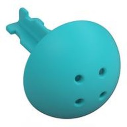 Duplo Cannon Ball 1/2 with Axle Connector and 4 Holes in Top