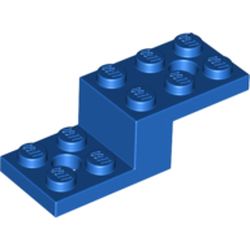 Bracket 5 x 2 x 1 1/3 with Holes, Pin Bottom