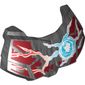 Large Figure Chest Cover, Armour Small with Chi and Dark Red (Wolf) Print