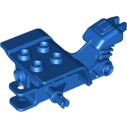 Vehicle Body, Tricycle Top with Blue Chassis