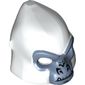 Mask Gorilla with Sand Blue Face and Fangs Print