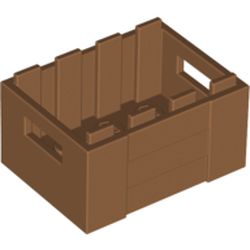 Box / Crate with Handholds  3 x 4 x 1 2/3