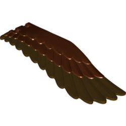 Animal Body Part, Bird, Eagle Wing - Left with Dark Brown Feathers Print