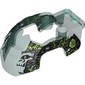 Fairing, Fly Wheel, Gorilla Shape with Silver Markings and Leaves Print