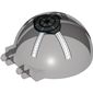 Windscreen 6 x 6 x 3 Canopy Half Sphere with Dual 2 Fingers and Republic Gunship Window Print