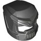 Helmet, Mech with Open Visor, Mouth Grill and Silver Markings Print