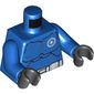 Torso Armor Special Forces Clone Trooper Print, Blue Arms, Black Hands