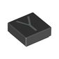 Tile 1 x 1 with letter Capital Y Print