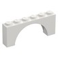 Brick Arch 1 x 6 x 2 - Thin Top without Reinforced Underside [New Version]