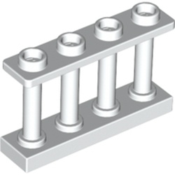 Fence Spindled 1 x 4 x 2 [4 Top Studs]