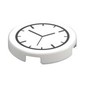 Tile Round 2 x 2 with Bottom Stud Holder with Clock Print