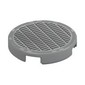 Tile Round 2 x 2 with Bottom Stud Holder with Fine Mesh Grille Print