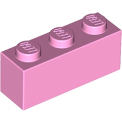 LEGO part  BRICK 1X3 in Light Purple/ Bright Pink