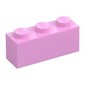 Brick 1 x 3 with Unikitty Big Eyes with Stars Looking Left Up, Open Mouth print