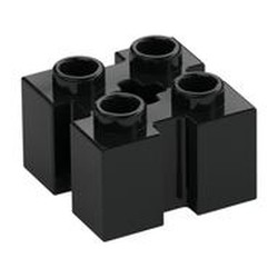 Brick Special 2 x 2 with Grooves and Axle Hole