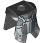 Minifig Neckwear Armor Breastplate with Leg Protection, and Kingdoms Silver Print