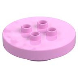 Duplo Plate Round 4 x 4 [aka Table]