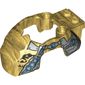 Fairing, Fly Wheel, Gorilla Shape with Silver Scaled Armor Print