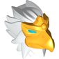 Large Figure Head Bird, Eagle Print