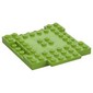 Plate Special 8 x 9 x 2/3 with 1 x 4 Recessed