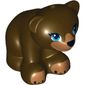 Animal, Bear, Small with Hole in Top and Blue Eyes Print