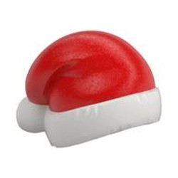Santa Hat with Red Top Print