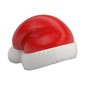 Santa Hat with Red Top Print
