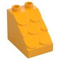 Duplo Brick 3 x 2 x 2 Slope Shingled