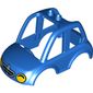 Duplo Car Body High Cab 2 Top Studs with Headlights, Grill print