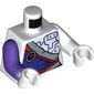 Torso, Odd Arms, Robe, Dark Purple, Circuitry Print, Left White Arm, Right Dark Purple Arm, White Hands